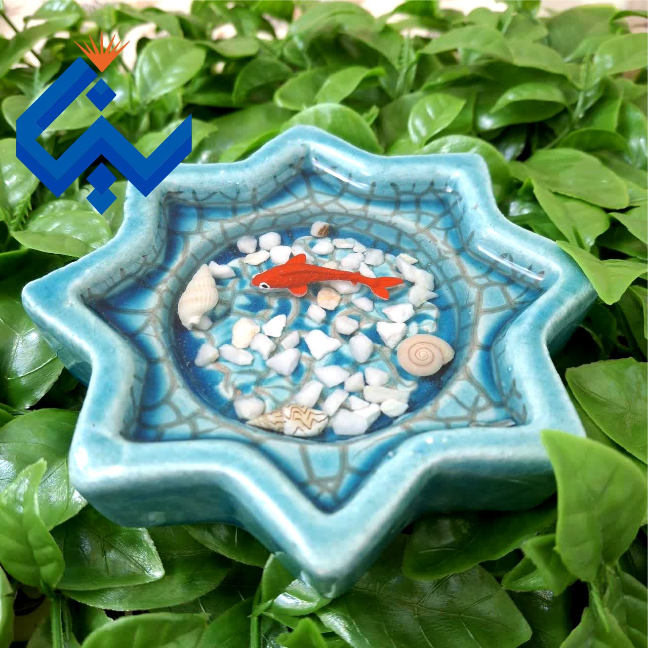 ظرف ماهی رزینی کد01